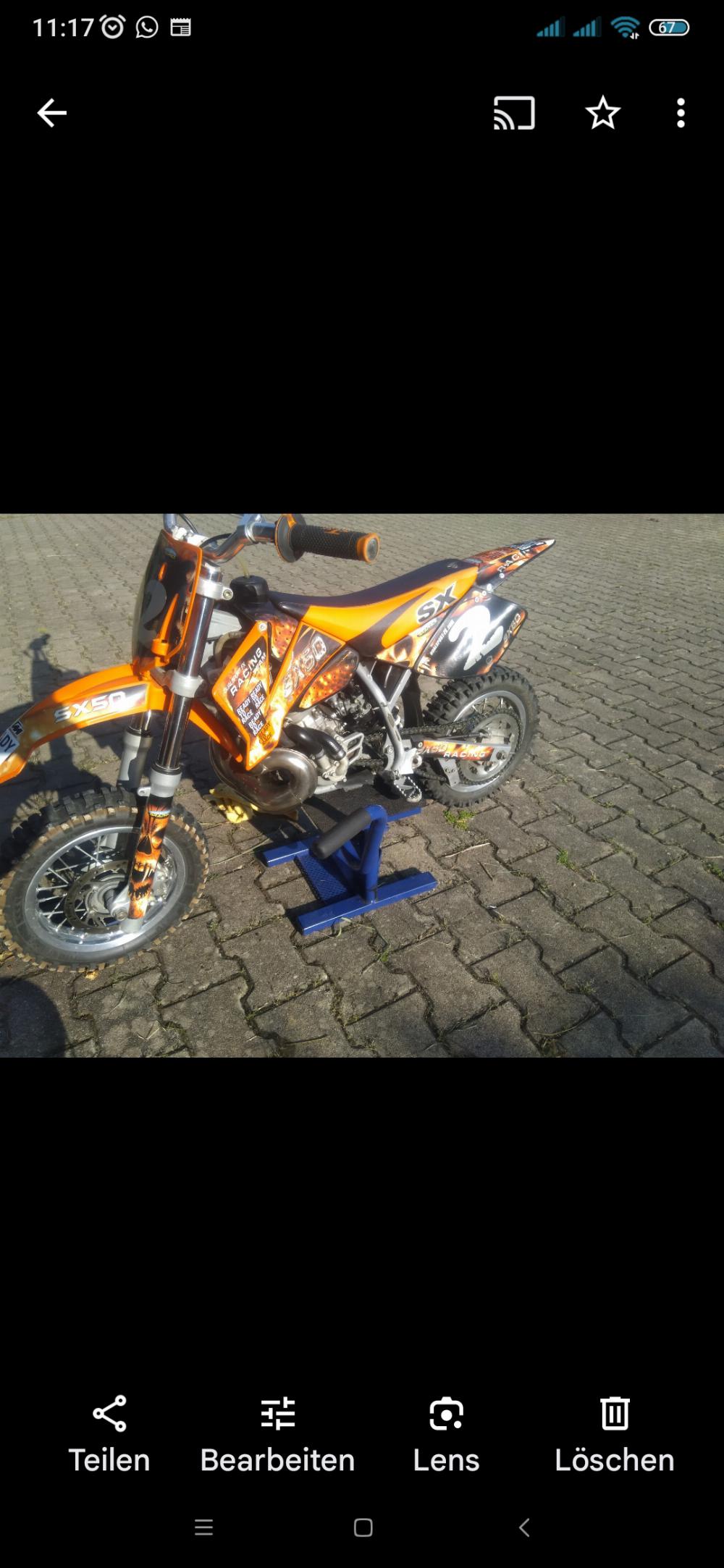 Motorrad verkaufen KTM SX 50 Ankauf